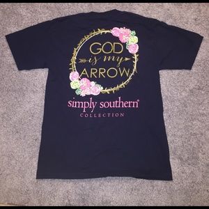 Simply Southern navy blue t-shirt