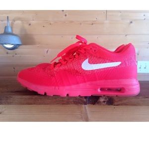 Nike air max 1 Flyknit ultra Red