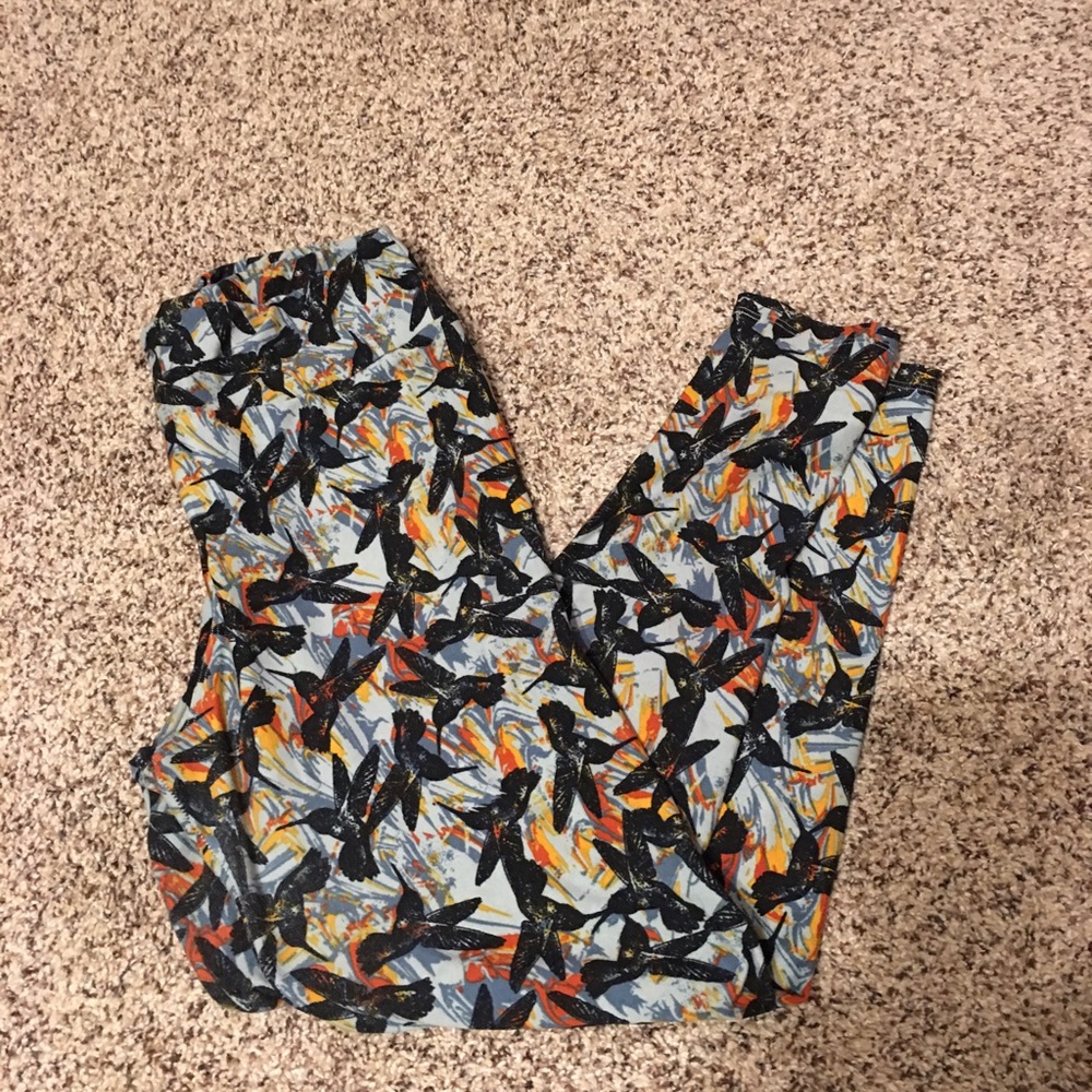 TC Hummingbird Leggings LuLaRoe