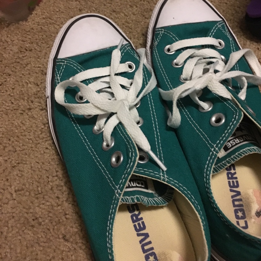 Turquoise Converse