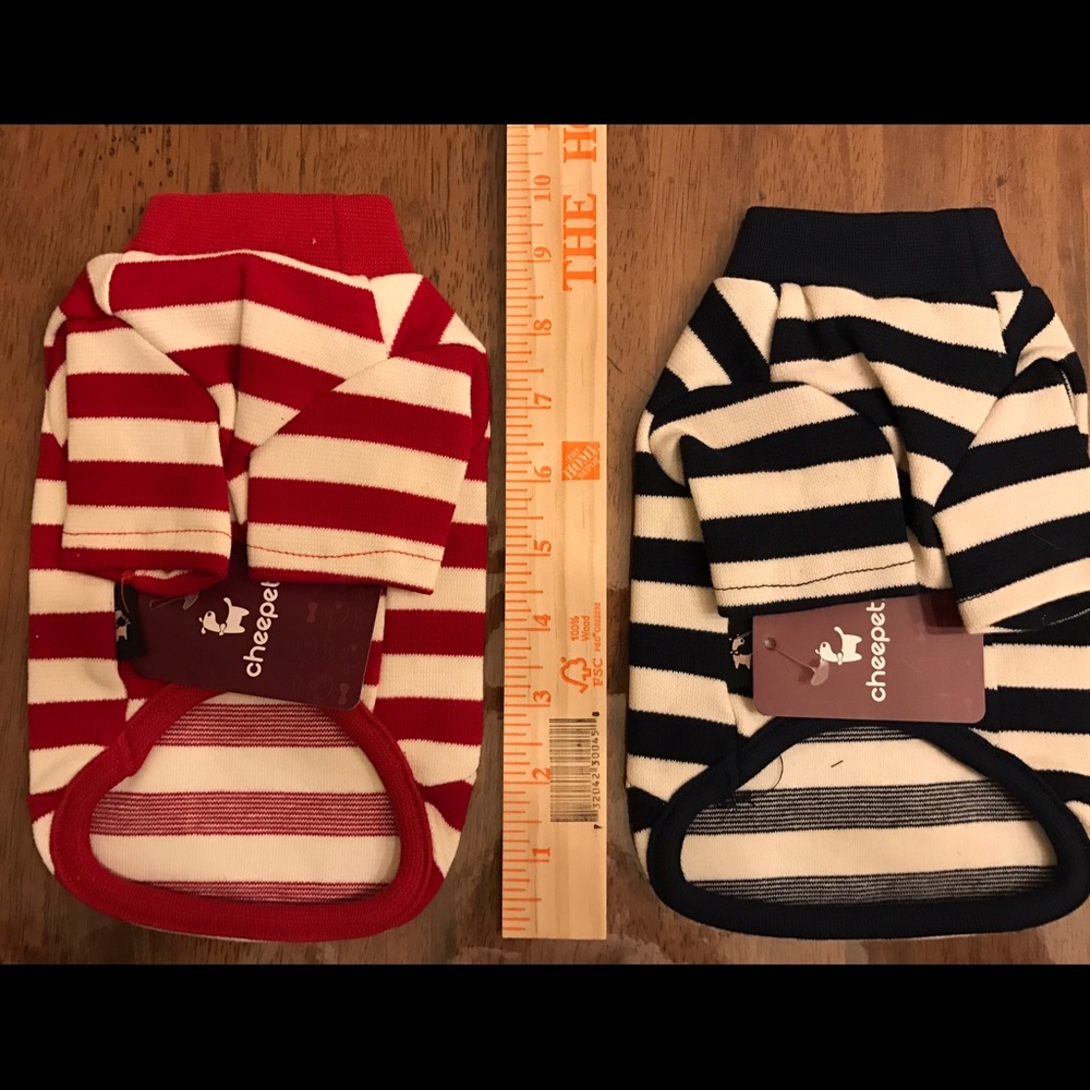 💥SOLD💥Medium striped shirts for your puppy