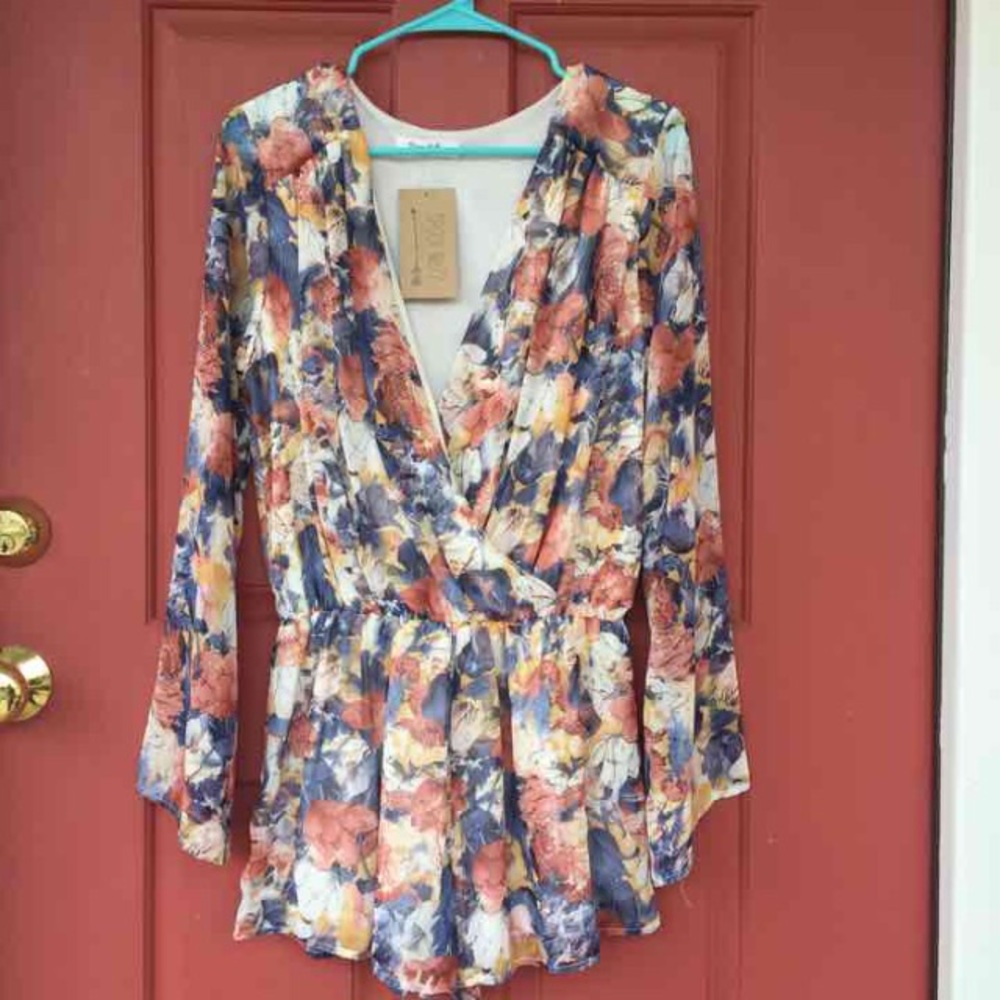 Spool no. 72 Floral Romper