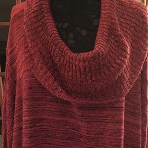 Liz & Me Cowl Neck Sweater