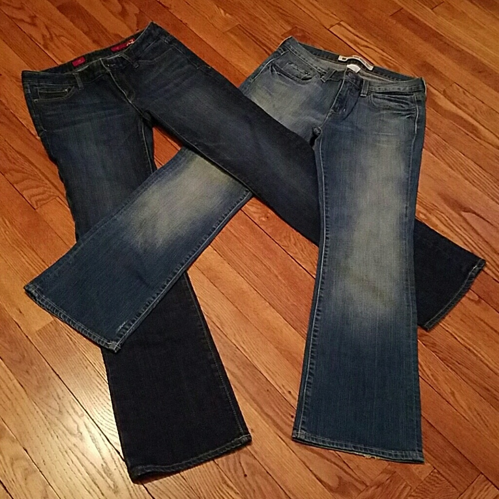 GAP & EXPRESS : 2 FOR 1 BOOT CUT JEANS