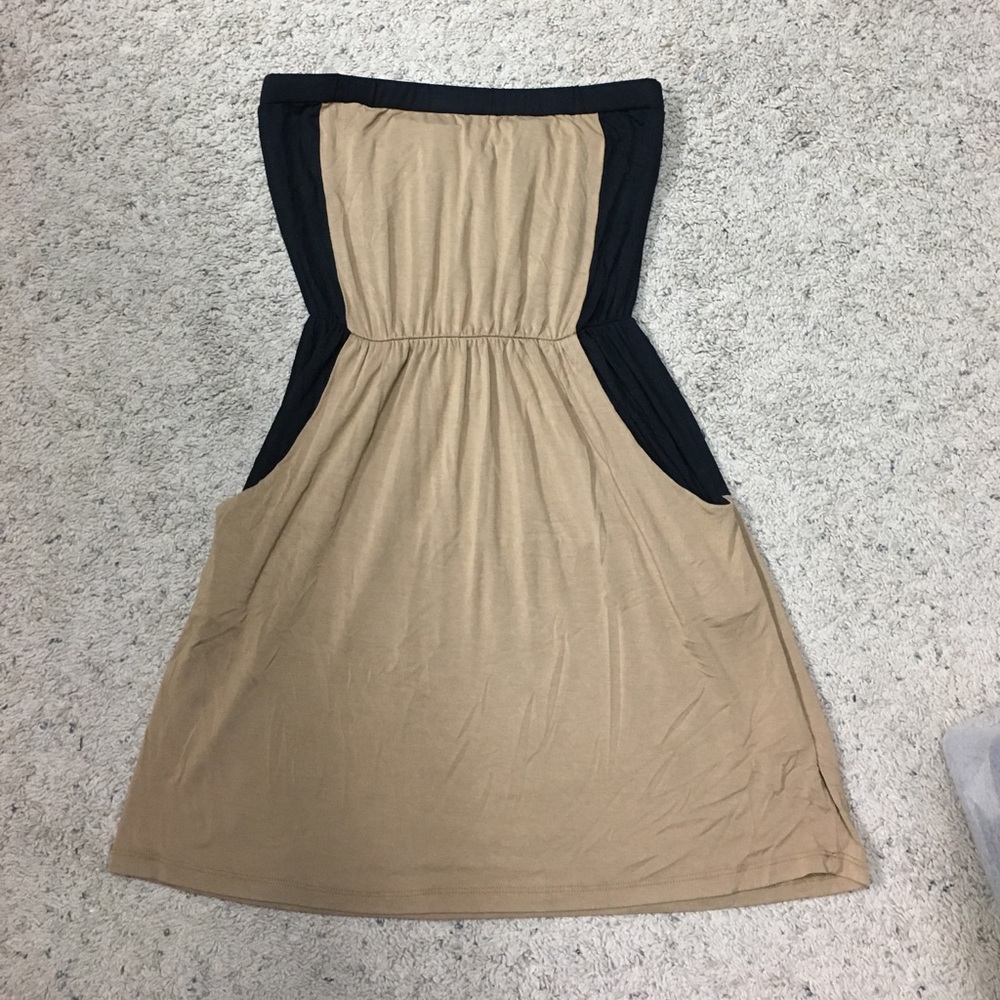 strapless dress