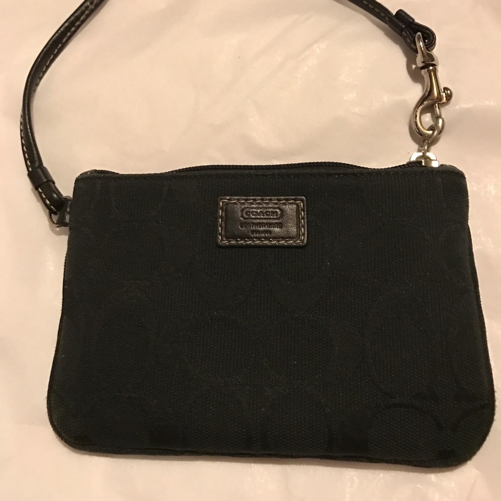 SALE!!! COACH WRISTLET -  Black on Black design