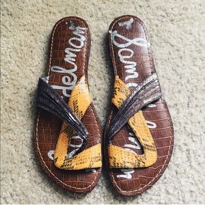 Sam Edelman leather sandals