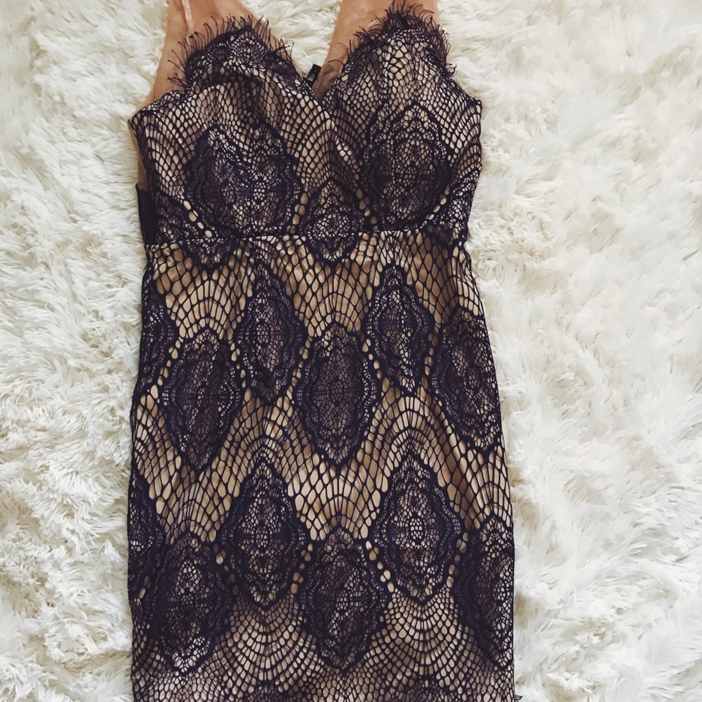 Blue Lace Dress