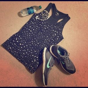 Cute animal print workout tank!