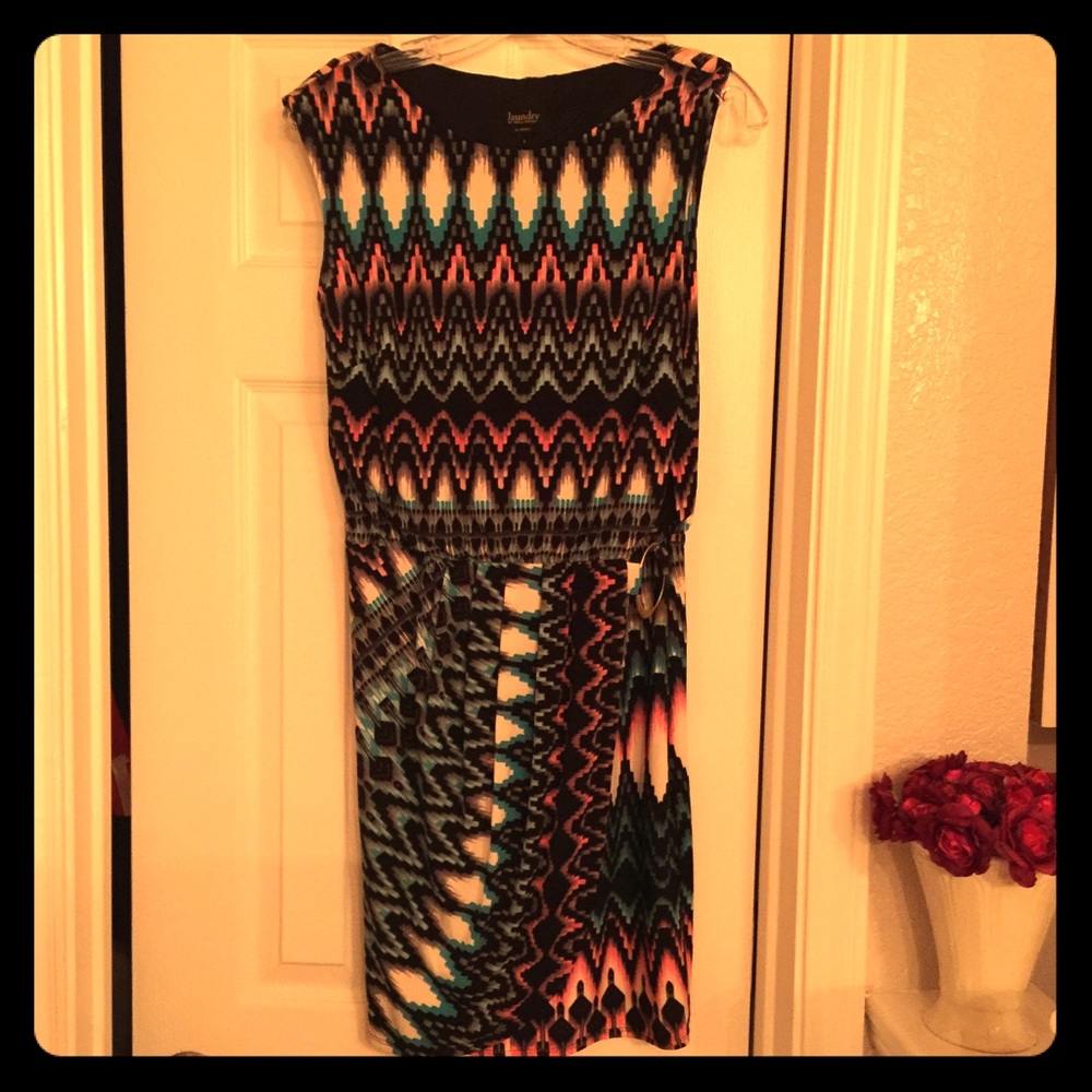 Laundry by Shelli Segal Ikat dress- size 4