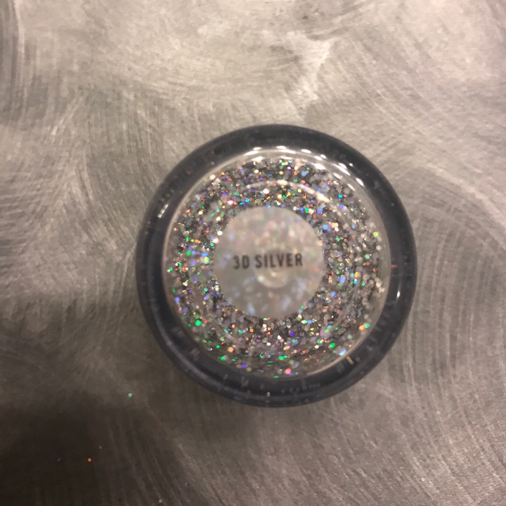 MAC Crystallized Glitter "3D SILVER", Rare