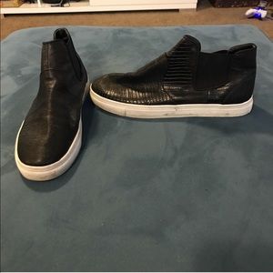 European vegan leather sneakers