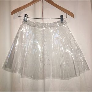 American Apparel Clear Skirt