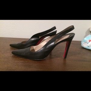 Christian Louboutin slingback heels