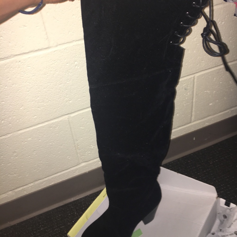 Over the knee high boots