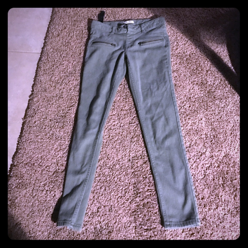 Army green pants