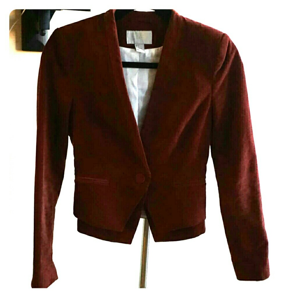Sold! H&M Burgundy Blazer