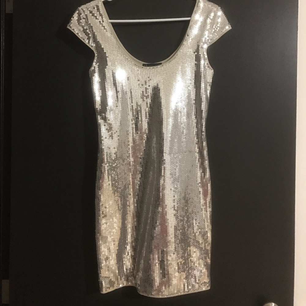 Armani Exchange sequin dress
