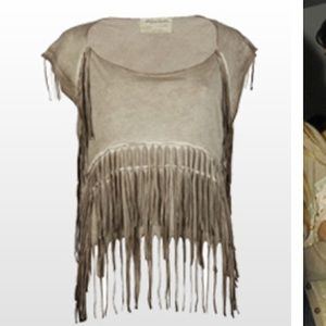 All Saints Tops - Allsaints acid wash fringe allsaints top All Saints Tops - Allsaints acid wash fringe allsaints top