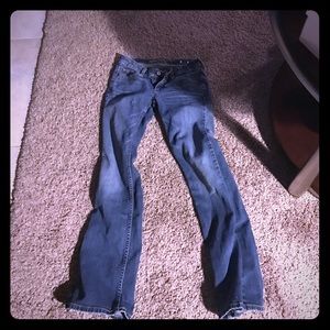 Flare at the bottom pants