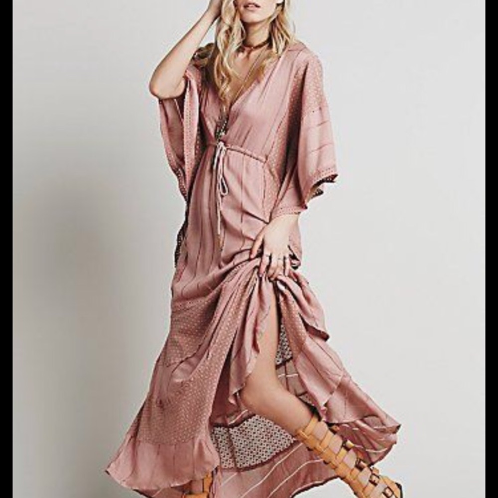 Oh Valencia two Free People maxi kaftans - Picture 3 of 4