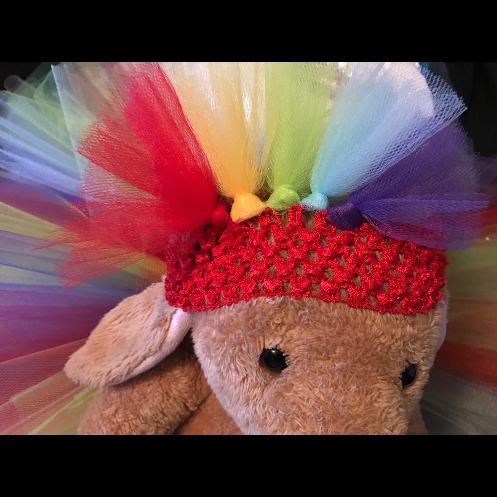 Rainbow baby Tutu Dress - Picture 3 of 6