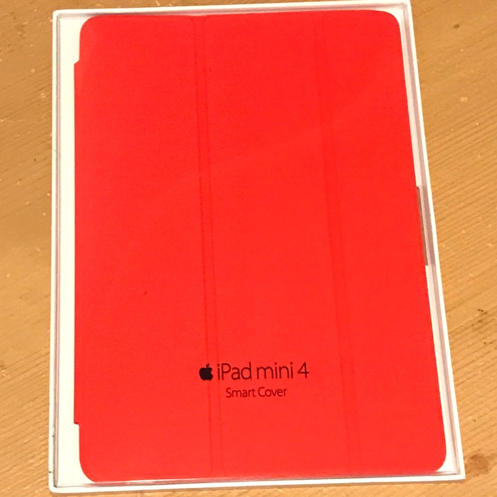 RED iPad Mini 4 Smartcover