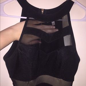 Black homecoming dress