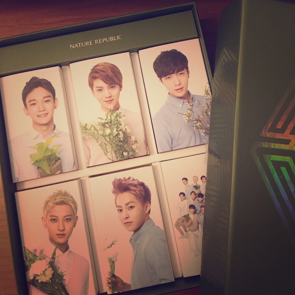 EXO-M Soap Set