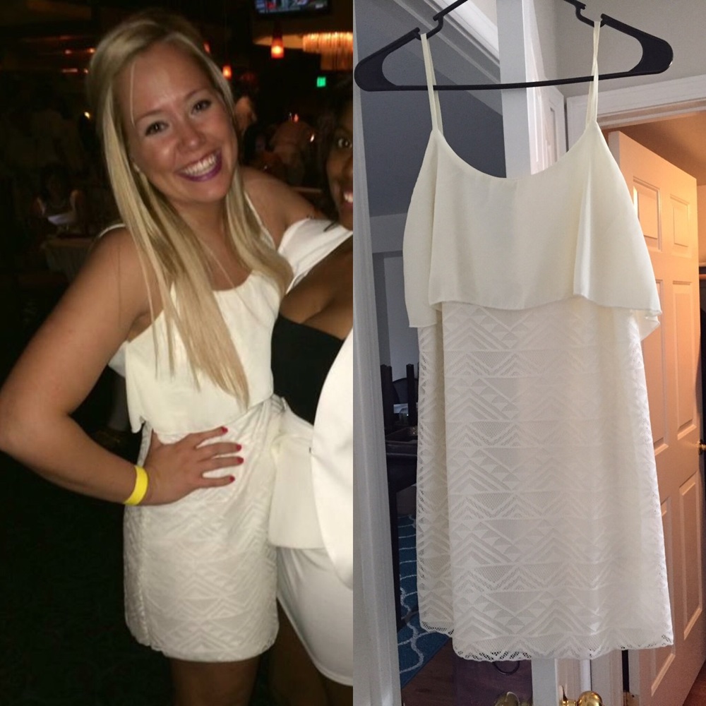 Charlotte Rouse White Mini