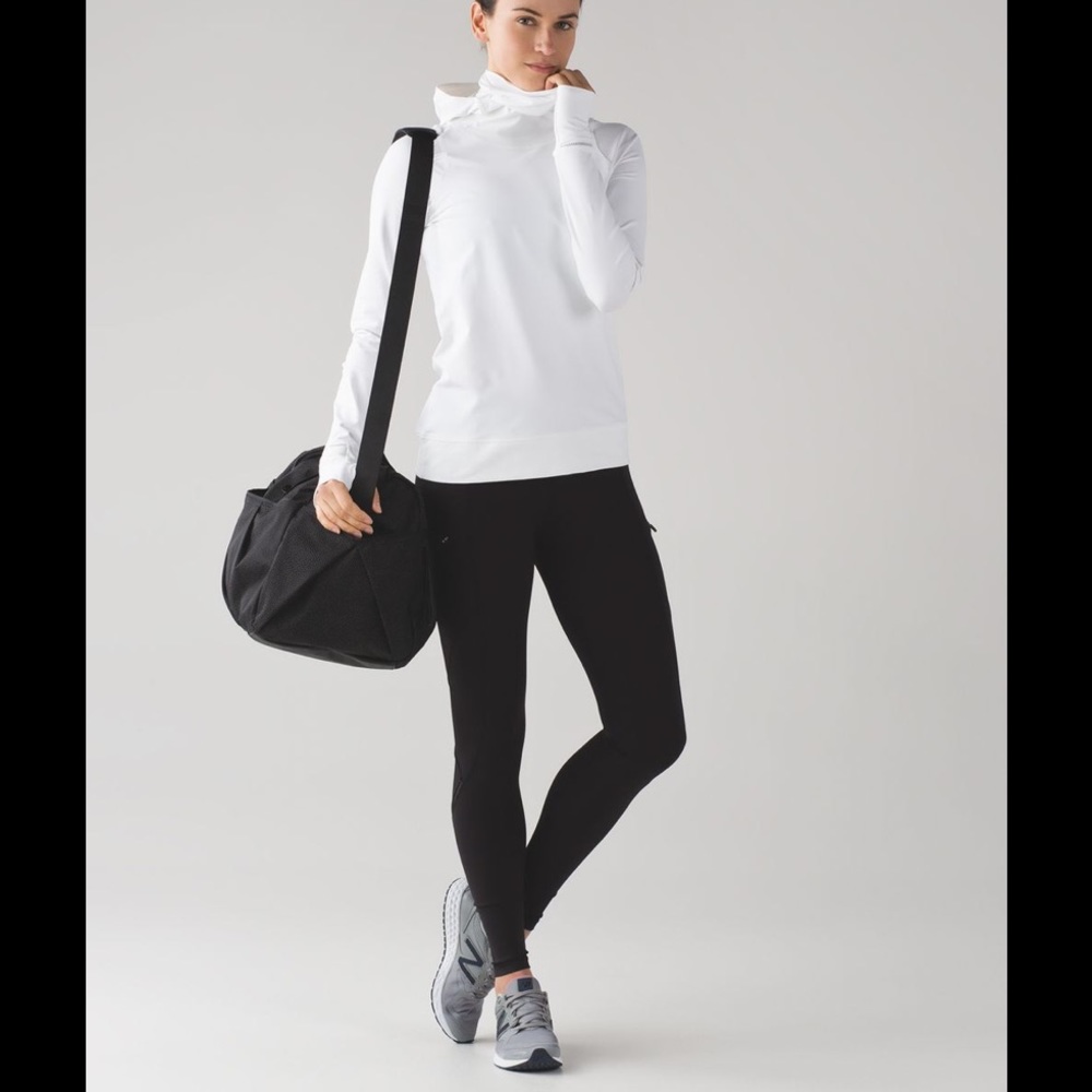 Lululemon cadence crusher hoodie white size 2