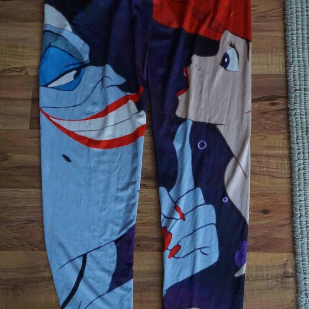 Disney Little Mermaid leggings, yoga pants