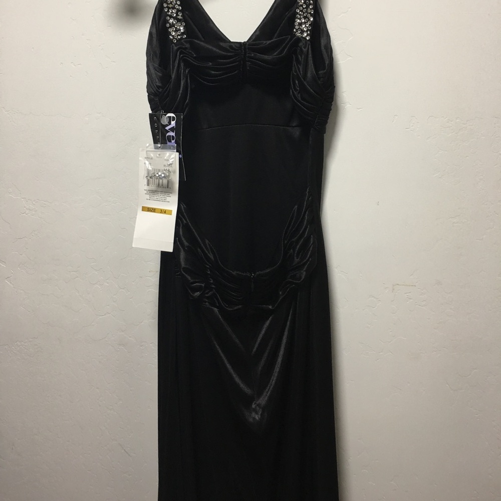 Morgan & Co. black sexy evening gown - Picture 3 of 6