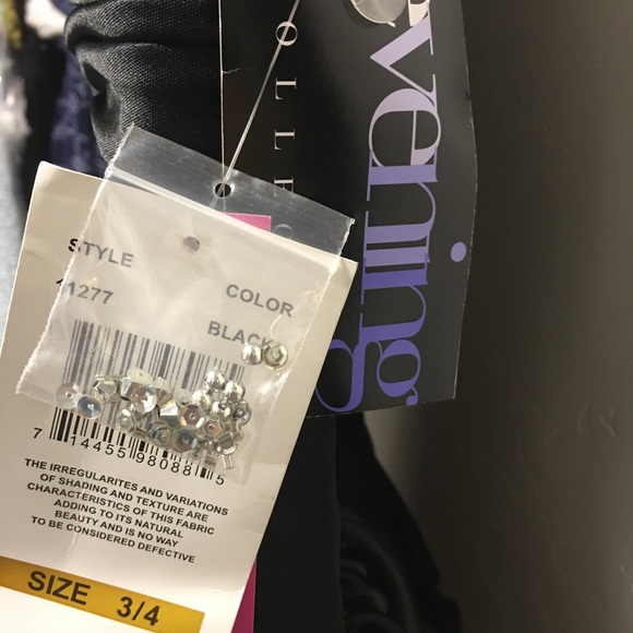 Morgan & Co. black sexy evening gown - Picture 4 of 6