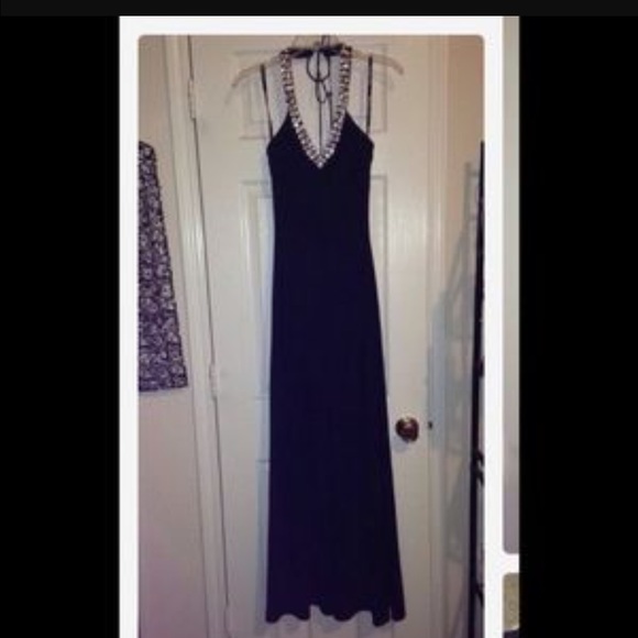 Morgan & Co. black sexy evening gown - Picture 6 of 6