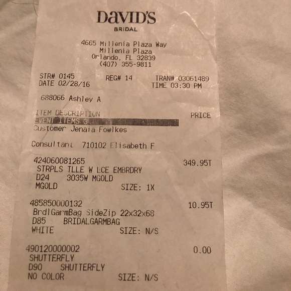 👗Cecily Brown Gold Studded strapless prom dress - Picture 6 of 8