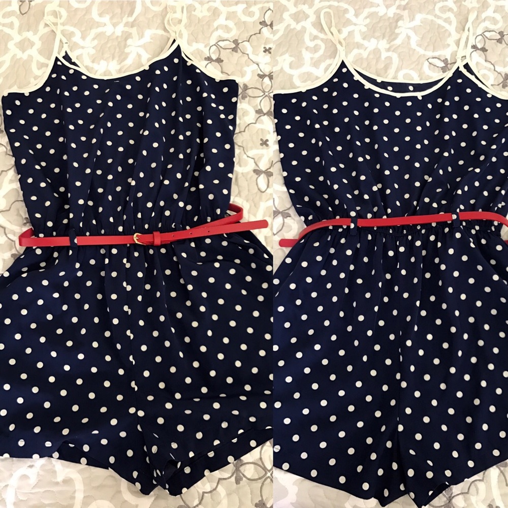 Forever 21 Polka Dot Romper