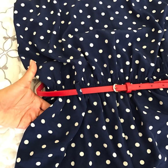 Forever 21 Polka Dot Romper - Picture 2 of 3