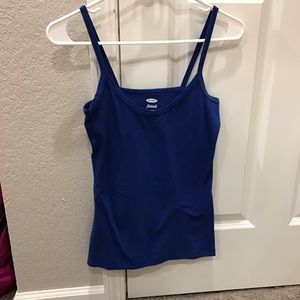 Blue tank
