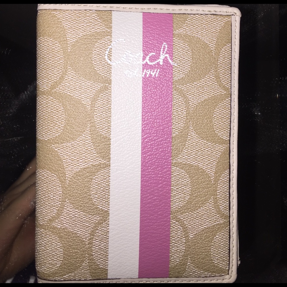Coach Passport Holder