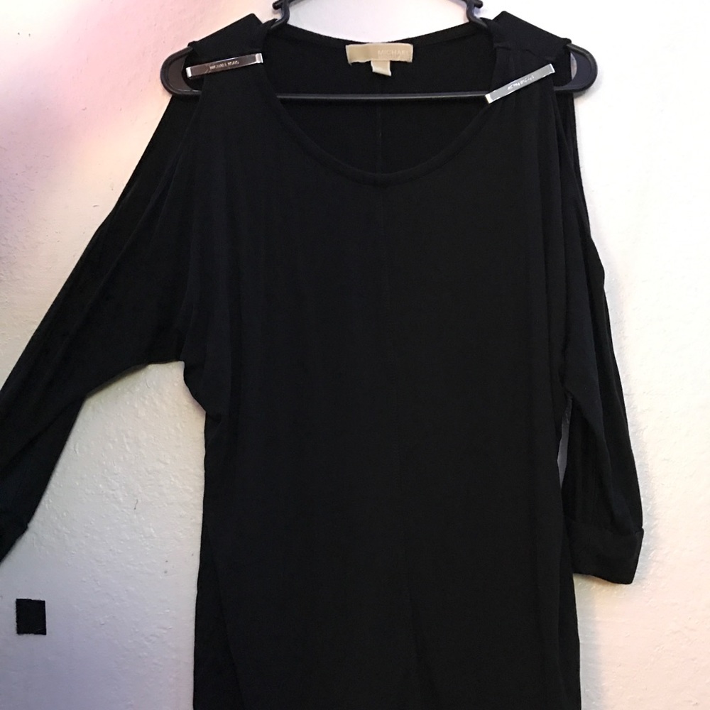 Michael Kors Cold Shoulder Top