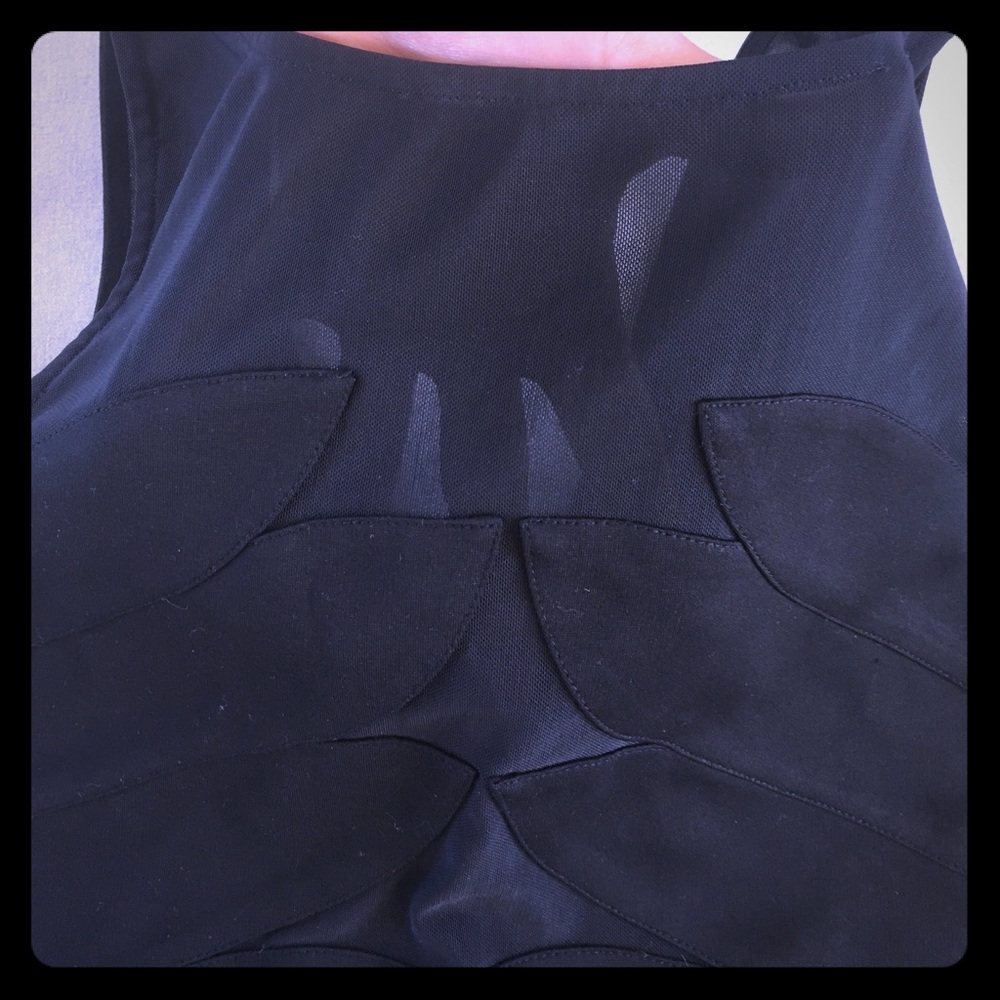 Bebe sheer dress