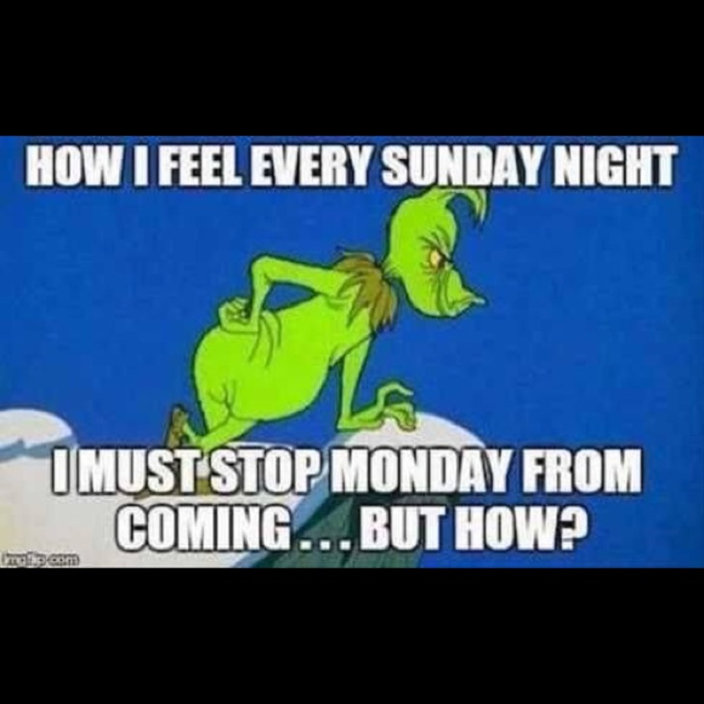 If you hate sundays..
