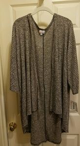 Lularoe Lindsay Large Grey