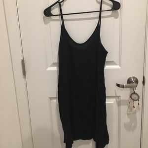 Black sun dress