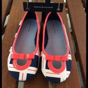 NWT! Tommy Hilfiger ballerina shoes