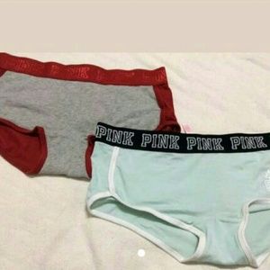VS pink panties bundle L