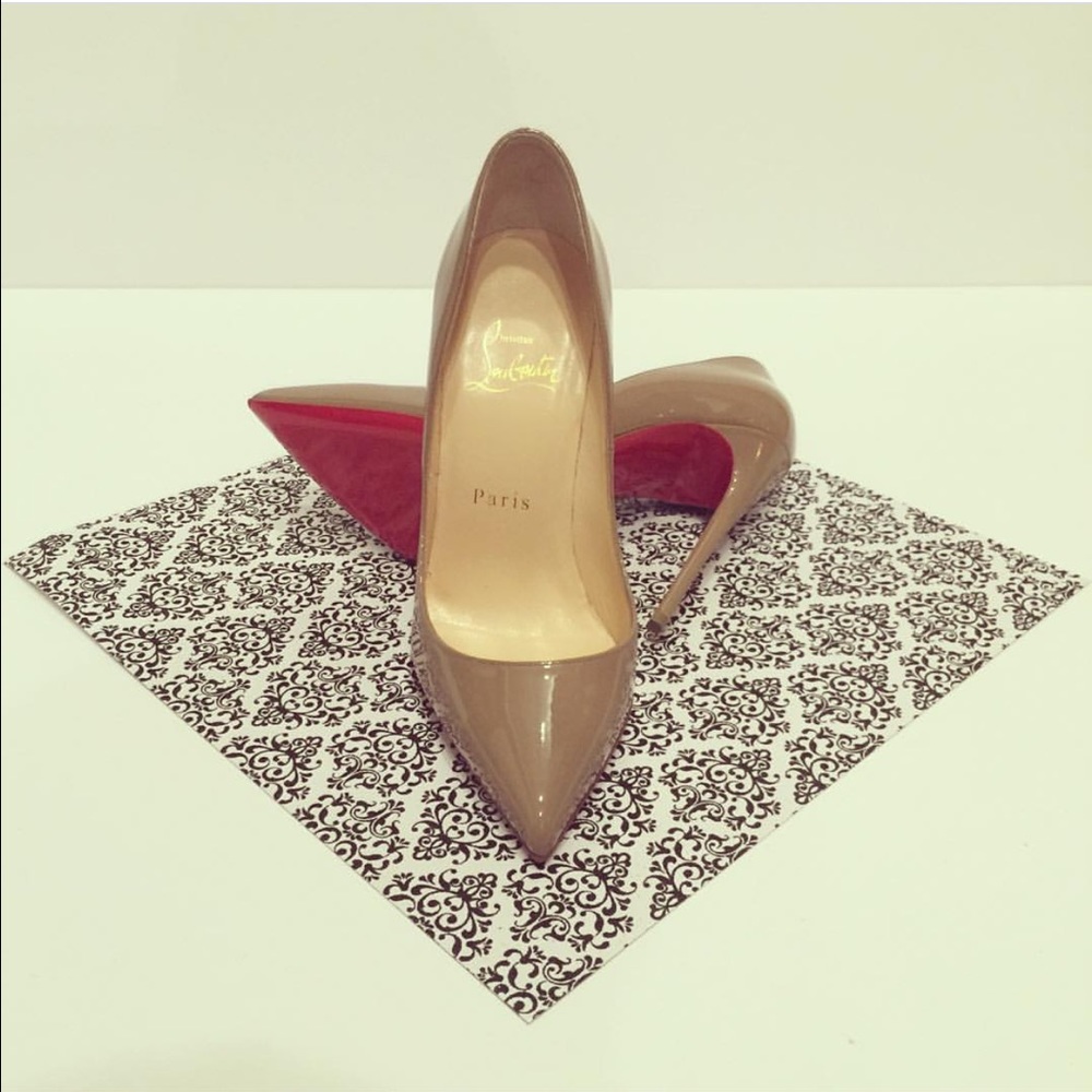 CL Pigalle Follies 120mm patent dune