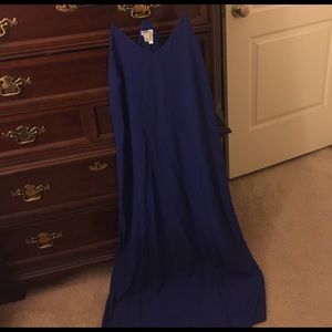 Maxi Royal Blue Dress