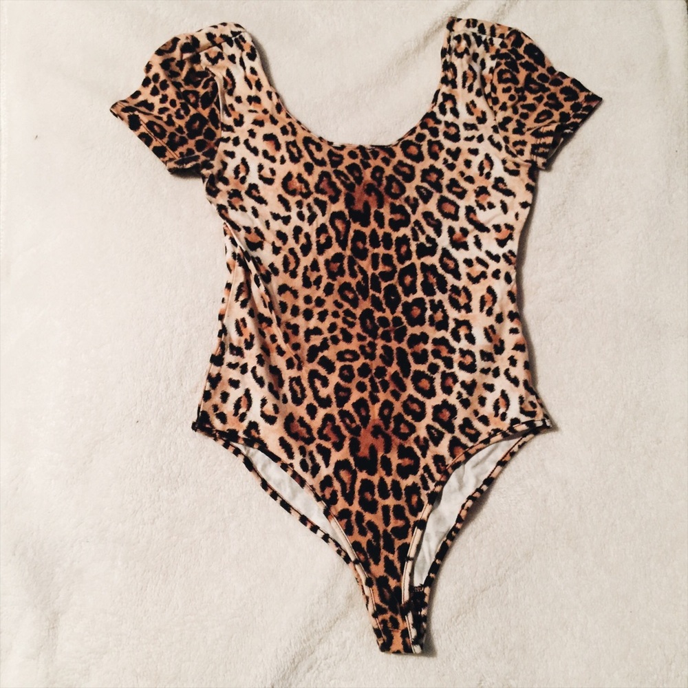 Cheetah leotard